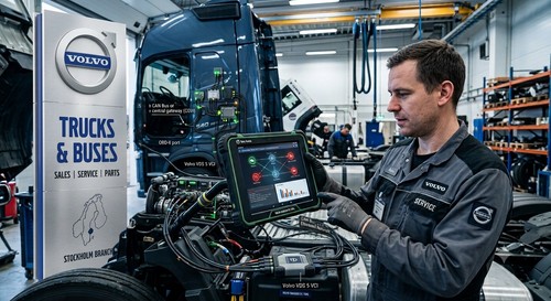 Volvo trucks diagnose tablet - trucks,