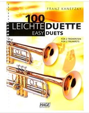 Musiknoten: 100 leichte Duette