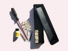 Waffenreinigungsset Kurzwaffe  +100 Filzreiniger Laufreiniger Putzstock Bürsten