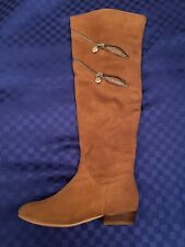 Damen Stiefel von Villador OVERKNEE   Farbe Braun  Gr. 36. NEU Wildleder 