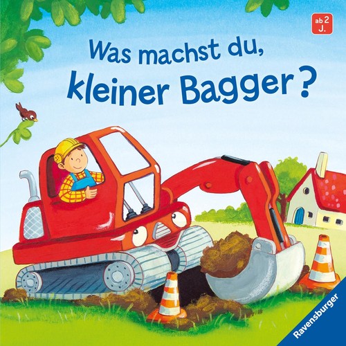 Was machst kleiner bagger - was,