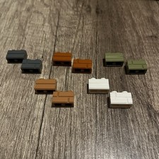 100 LEGO Steine 1x2 (98283) I