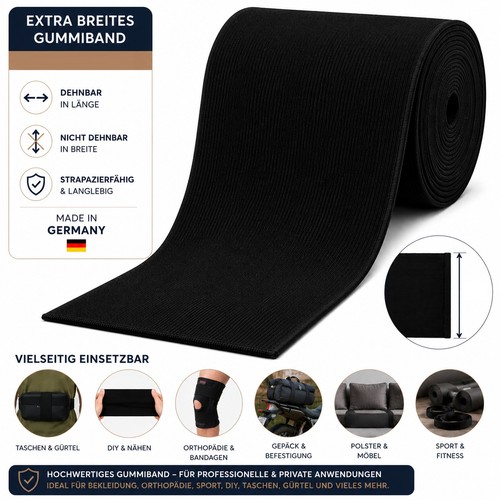 Gummiband extra breit - , 10cm