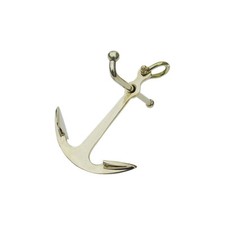 Stockanker Massiv Messing