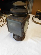 Antike  Lampe Leuchte , Eisenbahnlampe,   DB Bahn  für Sammler oder  Deko Zwecke