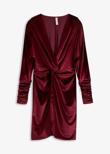 Neu minikleid aus softem samt - minikleid,