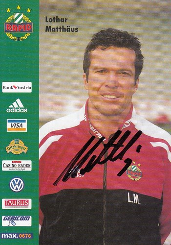 Lothar matthäus rapid wien - rapid,