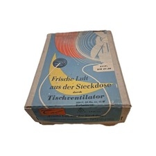 Ventilator-Tischventilator-Vintage-original DDR Design 1961+OVP unbenutzt