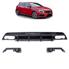 Sport-Heckdiffusor Schwarz