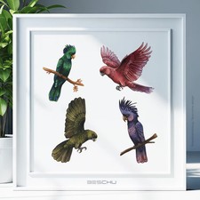 Papageien Vogel v2 Schablone