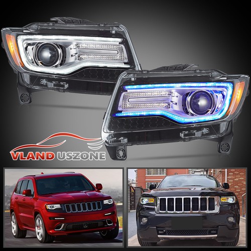 Chrom led scheinwerfer für - chrom,