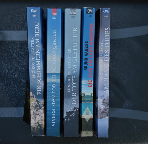 Kiwi krimi thriller - 5x,