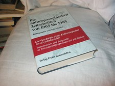 ESOTERIK: DIE ANTHROPOSOPHISCHEN ZEITSCHRIFTEN VON 1903 bis 1985 / BIBLIOGRAPHIE