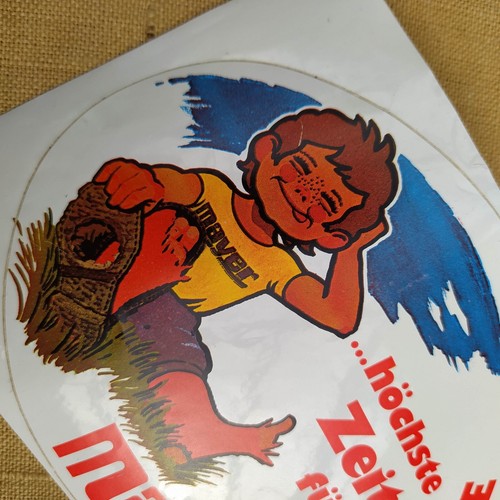 Vintage aufkleber sticker - vintage, aufkleber/sticker