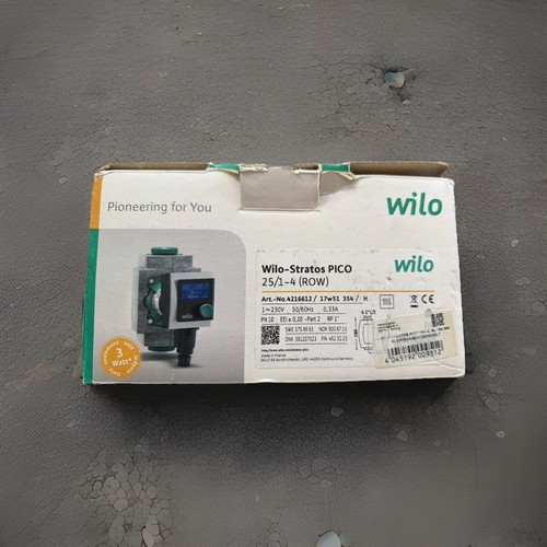 Wilo stratos pico 4 - stratos, 25/1-4