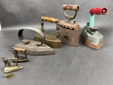 Antike bügeleisen sammlung - bügeleisen,