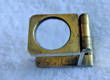 Antiker Messing Gewindezähler