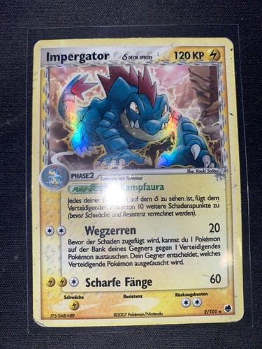 Pokémon impergator 101 ex - pokémon,