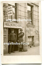 POSTKARTE - FOTO - WIEN - Holz-Kohle & Koks "Schwingenschlögl" - Nikolsdorferg.