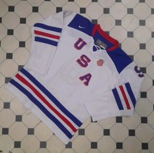 Nike Bauer USA Eishockey Jersey  XXL 9 PARISE OLYMPIA RARE COLLECTOR