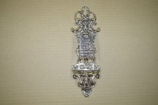 Messing Streichholzhalter golden Barock Stil 28 cm Streichholzschachtelhalter