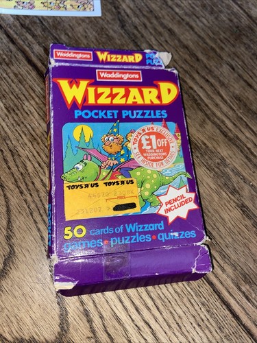 Vintage retro 1990 waddingtons - retro,