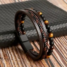Herren armband leder - herren, armband,
