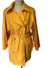 W!    C&A Trenchcoat  ;;;  Regenmantel Gr. 34  ( S bis M)   Gelb  TOP