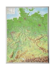  / Reliefkarte Deutschland