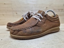 ECCO UNISEX SCHUHE BOOTSSCHUHE SCHNÜRSCHUHE MOKASSIN Gr:41 UK:7,5 BRAUN