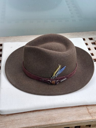 Stetson wollfilzhut braun - stetson,