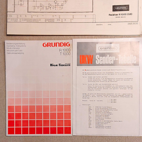 Grundig 1000 - grundig,