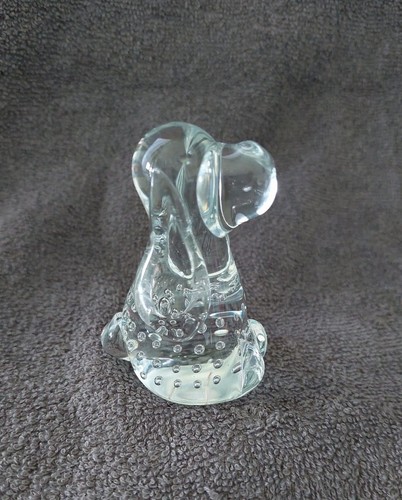 Glasfigur hund dog - hund, glas
