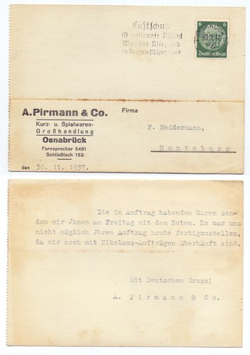 135895 postkarte pirmann - a.,
