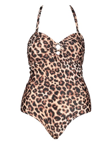 Ladies leopard print multi - print,