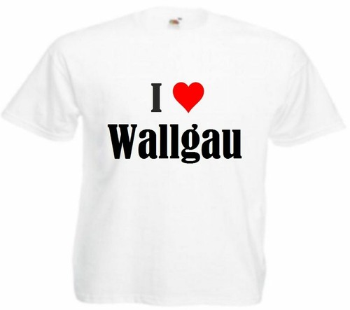 Shirt love wallgau für - i,