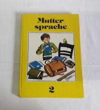 DDR Schulbuch Muttersprache Klasse 2 Lehrbuch 2. Schuljahr Fibel Volk und Wissen