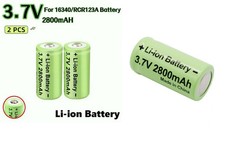 2x 2800mAh Wiederaufladbar