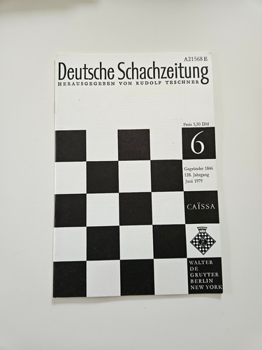 Deutsche schachzeitung 1979 - deutsche,