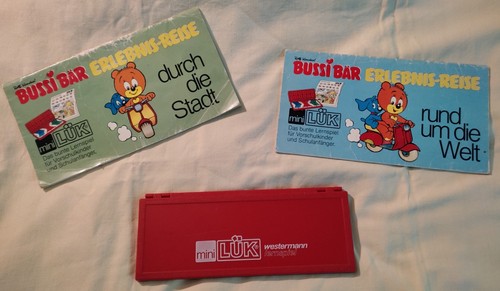 Mini lük kasten mit heften - lük,