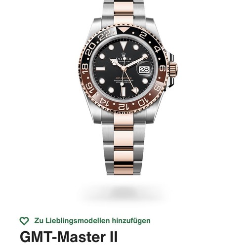 Glied neu rolex gmt master - neu,