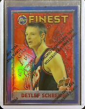 Detlef Schrempf - 1995-96 Topps Finest - Refractor with coating #239