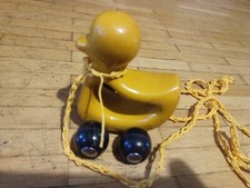 STEIFF HOLZ SPIELZEUG ENTE RÄDER Kleinkind