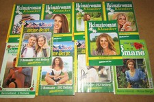 30 Heimatroman Klassiker u.a. Serien um Heimat Berge, 10x 3er Romanhefte - bk497