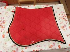 Spanische Schabracke, Showmaster, rot mit gelb-schwarzem Rand