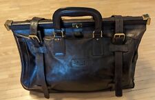 Aigner Leder Reisetasche Arzt Tasche Weekender Travel Bag braun
