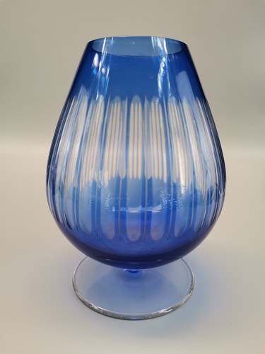 Glas kelch römer - kelch, blau