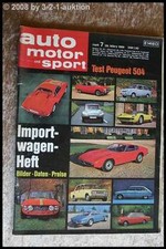 AMS Auto Motor Sport 7/69 Ford