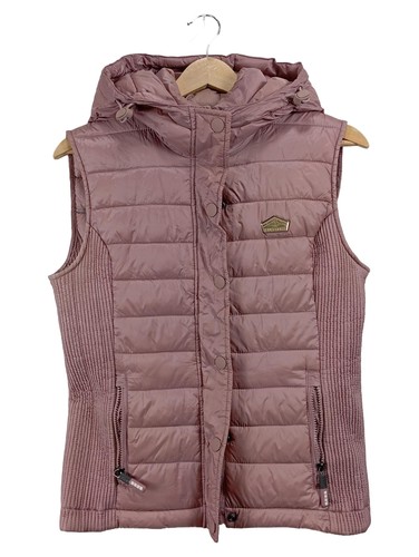 Superdry steppweste kapuze - steppweste,