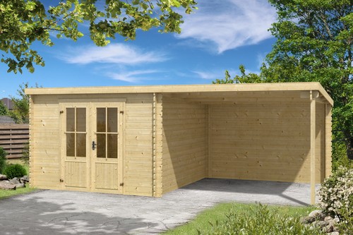 Gartenhaus holz 28mm - holz,